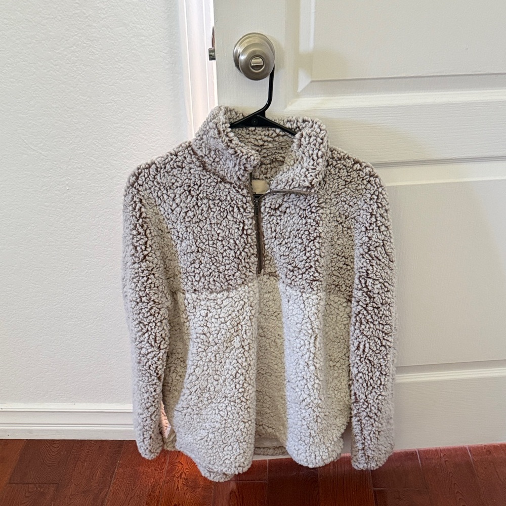 Cozy Sherpa Fleece Pullover